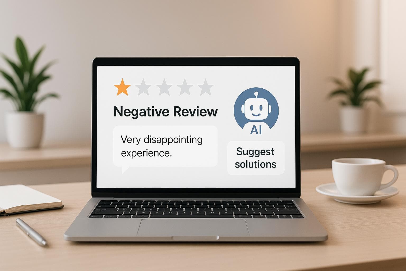 How AI Helps Manage Negative Reviews Effectively