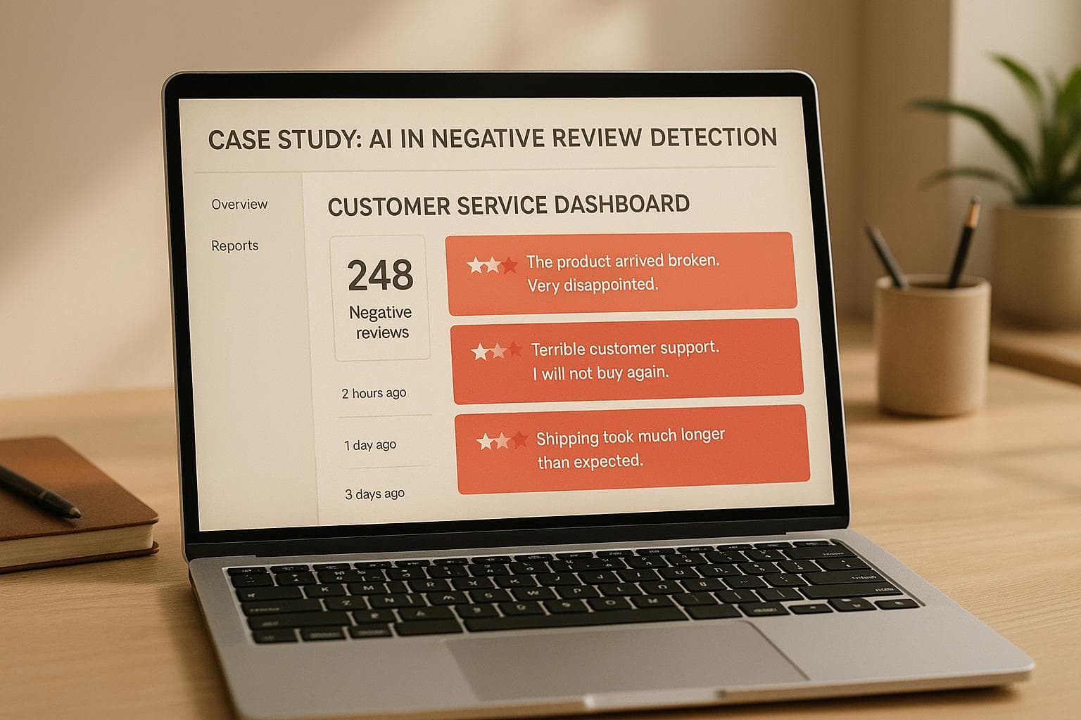 Case Study: AI in Negative Review Detection